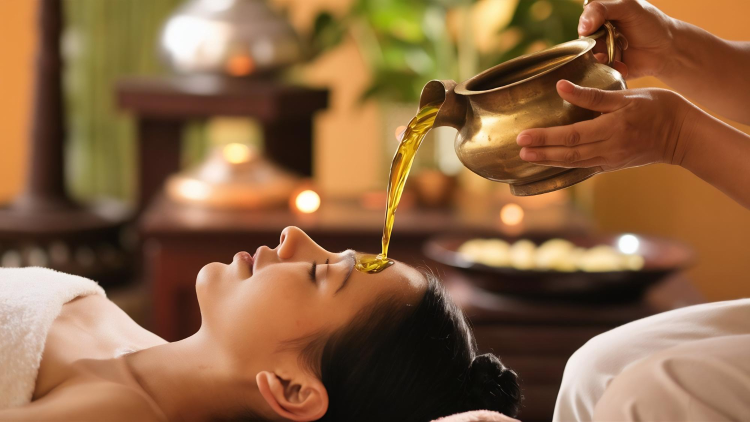 Ayurvedic Abhyanga and Shirodhara package experience