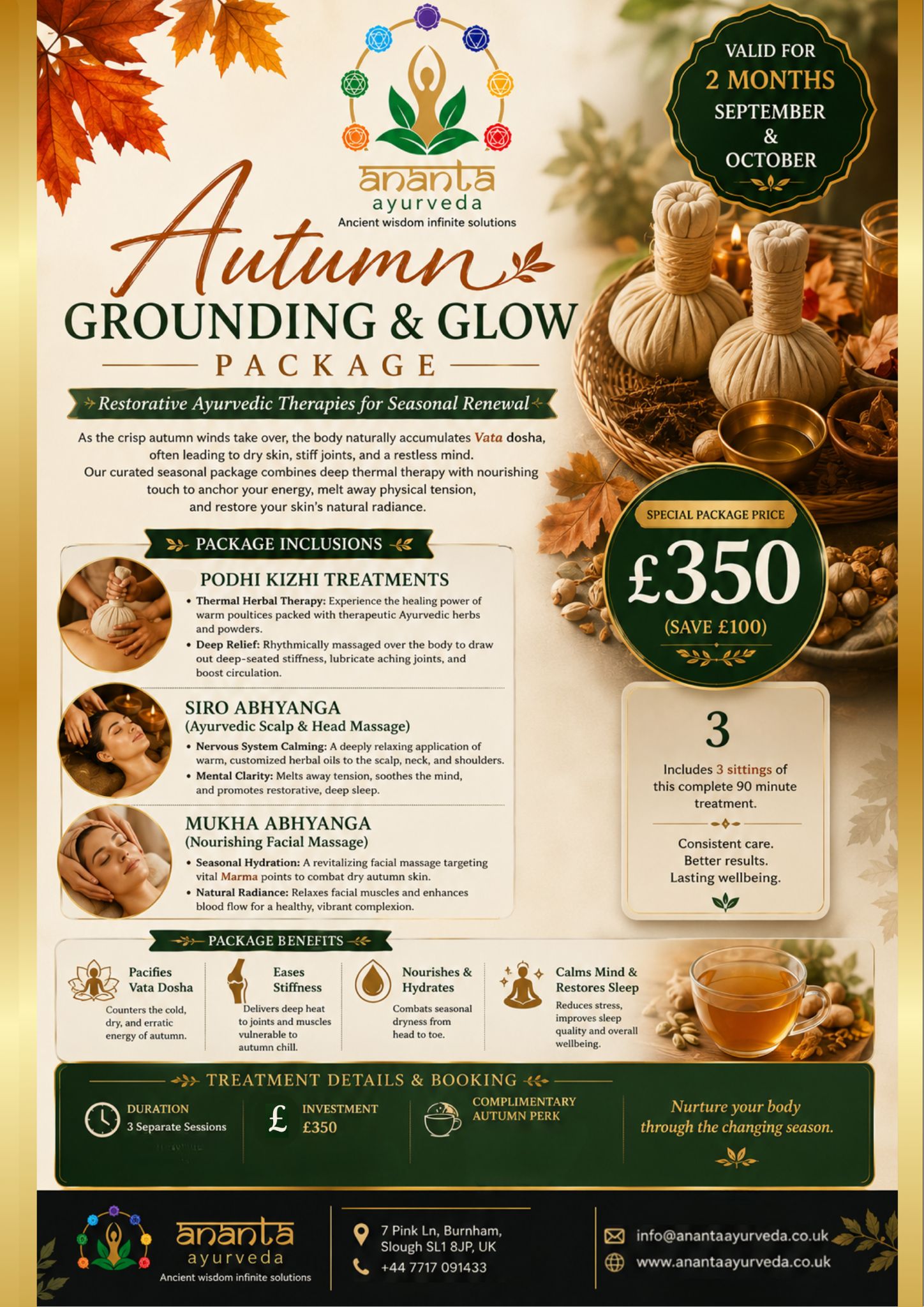 Autumn Grounding & Glow Package